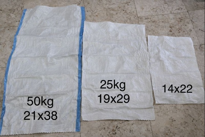 انواع سایز گونی برنج